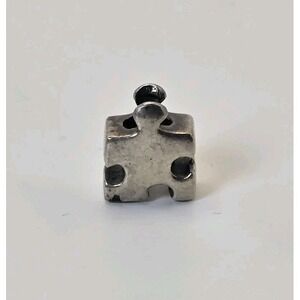 Retired Chamilia Autism Puzzle Piece Charm Sterling Silver 925 GA-77 Bead